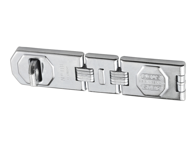 ABU110195HS - 110/195 Hinged Hasp & Staple 195mm