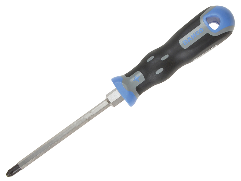 BAH025002 - Tekno+ Screwdriver Pozidriv Tip PZ2 x 125mm Hex Shank