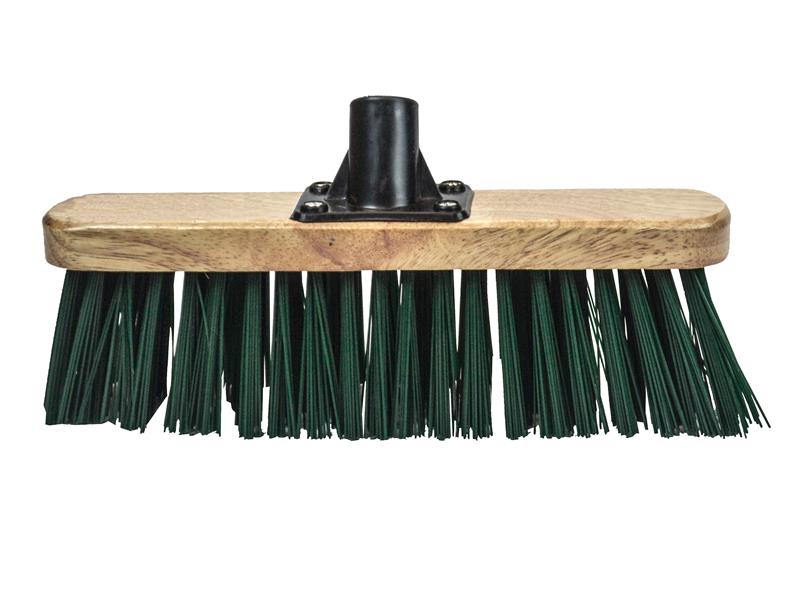 FAIBRSTIF12R - Stiff Green Broom Head 300mm (12in) Threaded Socket
