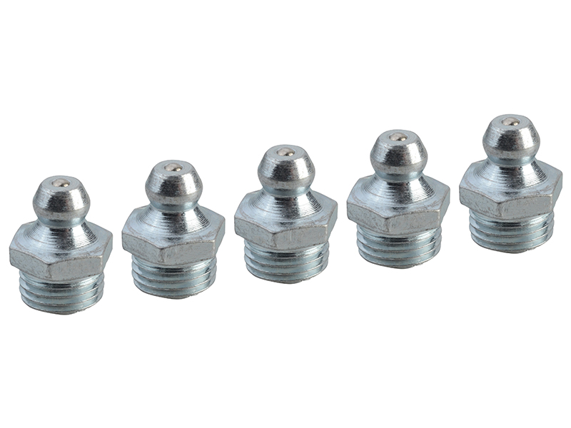 FAIGGN10100M - Grease Nipple Straight M10 x 1.0 (Pack 5)