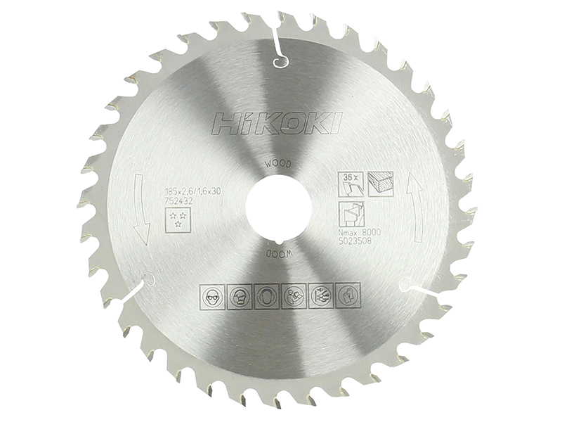 HIK752432 - Circular Saw Blade 185 x 30mm x 36T