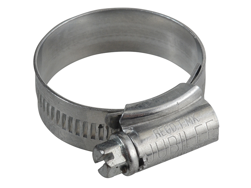 JUB1 - 1 Zinc Protected Hose Clip 25 - 35mm (1 - 1.3/8in)