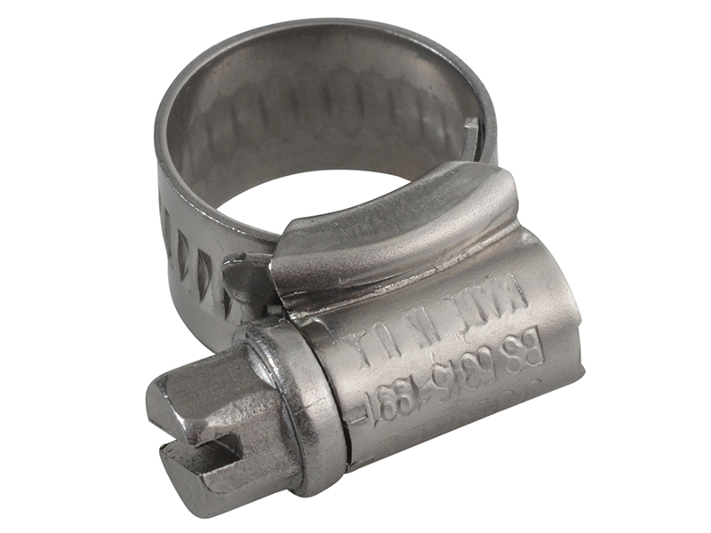 JUBOOOSS - OOO Stainless Steel Hose Clip 9.5 - 12mm (3/8 - 1/2in)