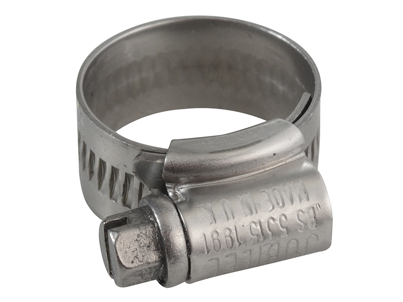 JUBOSS - O Stainless Steel Hose Clip 16 - 22mm (5/8 - 7/8in)