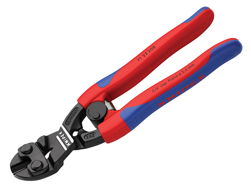 KPX7122200 - CoBolt Compact Bolt Cutters 20° Head Multi-Component Grip 200mm (8in)