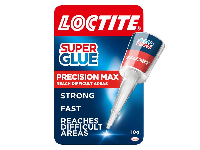 LOCSGLP10GNR - Super Glue Liquid Precision Max Bottle 10g