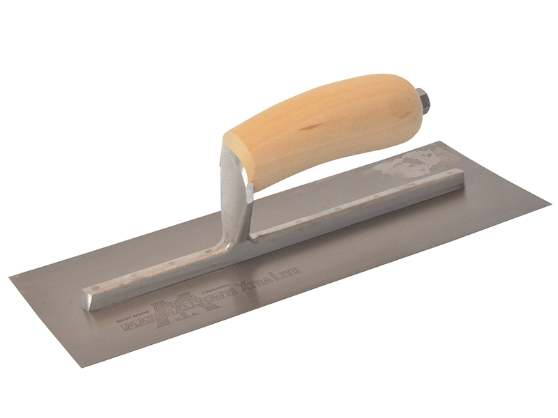 M/TMXS2 - MXS2 Plasterer's Finishing Trowel Wooden Handle 11.1/2 x 4.1/2in