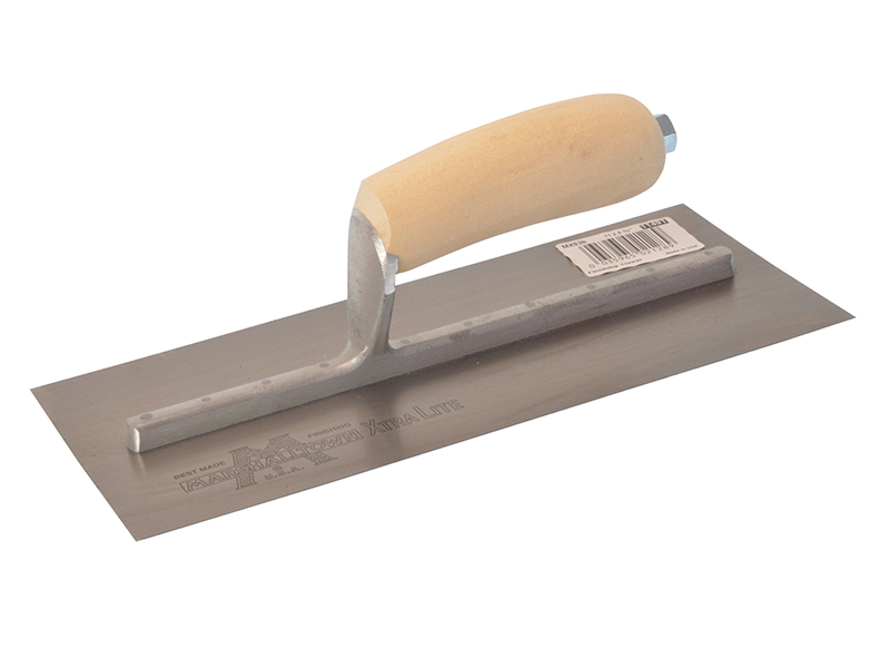 M/TMXS3 - MXS3 Plasterer's Finishing Trowel Wooden Handle 11 x 4.3/4in