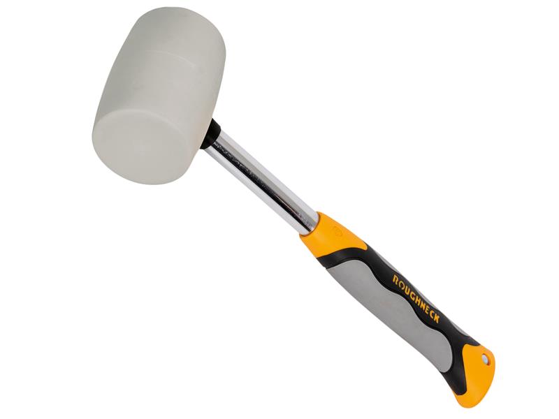 ROU61216 - Non-Marking White Rubber Mallet 454g (16oz)
