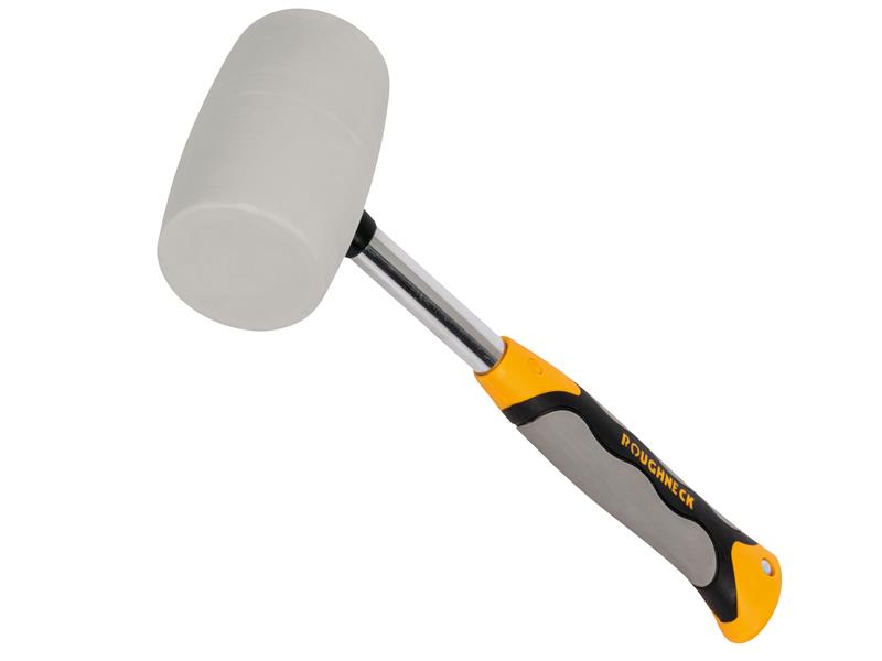 ROU61224 - Non-Marking White Rubber Mallet 680g (24oz)