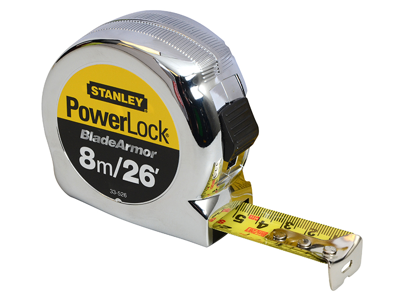 STA033526 - PowerLock BladeArmor Pocket Tape 8m/26ft (Width 25mm)