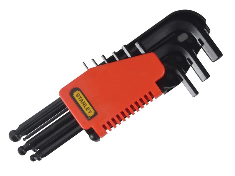 STA069256 - Ball End Hexagon Key Set 9 Piece (1.5-10mm)
