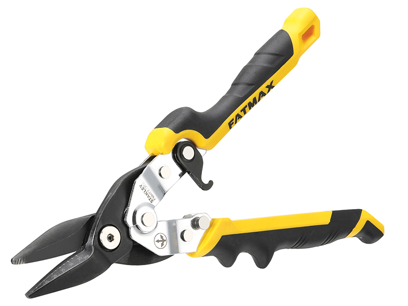 STA073756 - FatMax Yellow Ergo Aviation Snips Straight Cut 250mm (10in)