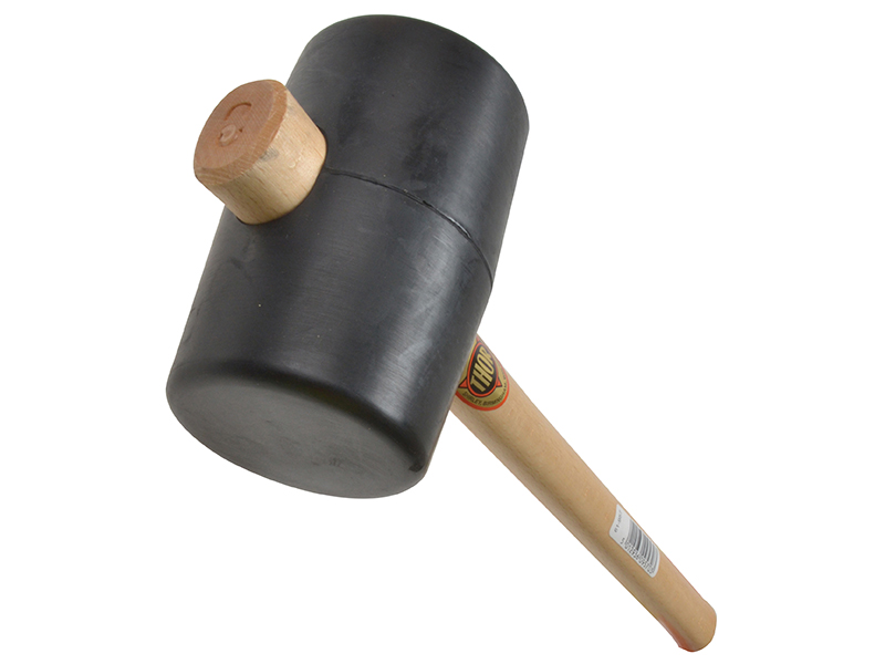 THO957 - 957 Black Rubber Mallet 90mm 1200g