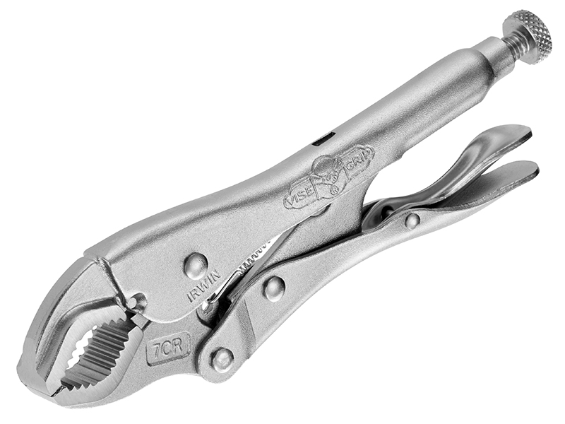 VIS10508018 - 7CR Curved Jaw Locking Pliers 178mm (7in)
