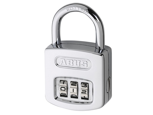 [HIS-164632] ABU16050C - 160/50 50mm Steel Case Die-Cast Body Combination Padlock (4-Digit) Carded
