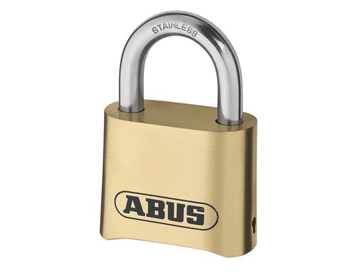 [HIS-164636] ABU180IB50C - 180IB/50 50mm Brass Body Combination Padlock (4-Digit) Carded