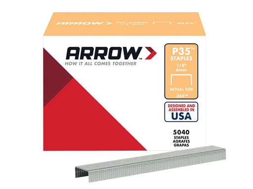 [HIS-165523] ARRP3538 - P35 Staples 10mm (3/8in) Box 5040