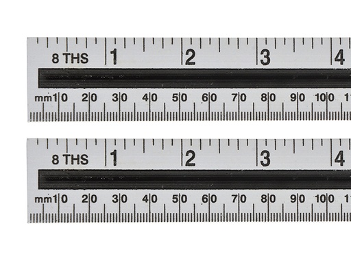 [HIS-165877] B/S33930 - Aluminium Ruler 150mm (6in)