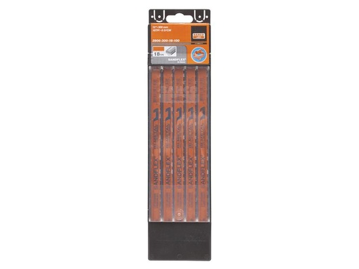 [HIS-166305] BAH39061232 - 3906 Sandflex Hacksaw Blades 300mm (12in) x 32 TPI (Pack 100)