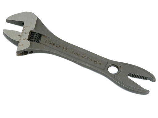 [HIS-166651] BAHB31 - 31 Black Adjustable Wrench 200mm (8in)