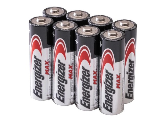 [HIS-169930] ENGMAXPAA8 - MAX AA Alkaline Batteries Pack 4 + 4 Free