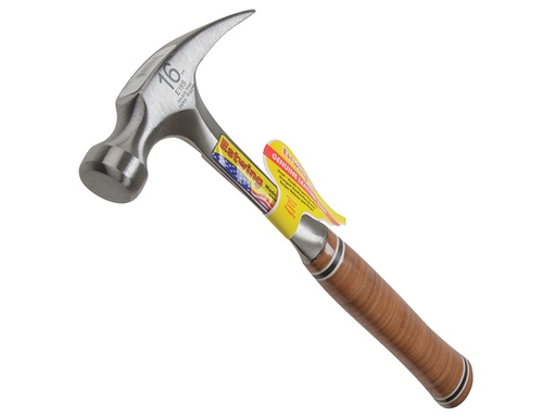 [HIS-169957] ESTE16S - E16S Straight Claw Hammer - Leather Grip 450g (16oz)