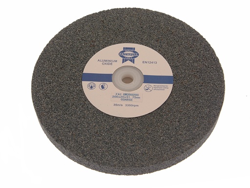 [HIS-171638] FAIGW20025F - General Purpose Grinding Wheel 200 x 25mm Fine Alox