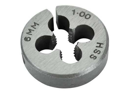 [HIS-171892] FAIHSSDM6 - HSS Straight Flute Split Die M6 x 1.0 13/16in OD