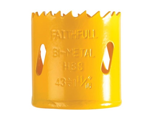 [HIS-171935] FAIHSVP43 - Bi-Metal Cobalt Holesaw 43mm