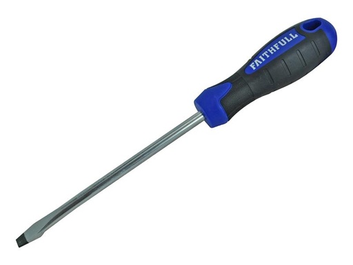 [HIS-173000] FAISDF200 - Soft Grip Screwdriver Flared Slotted Tip 10.0 x 200mm