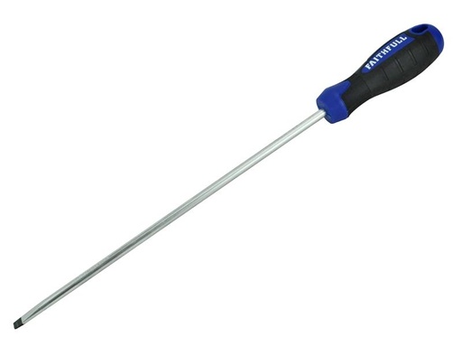 [HIS-173001] FAISDF250 - Soft Grip Screwdriver Flared Slotted Tip 10.0 x 250mm