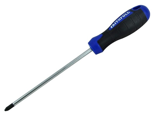 [HIS-173021] FAISDPZ2150 - Soft Grip Screwdriver Pozidriv Tip PZ2 x 150mm