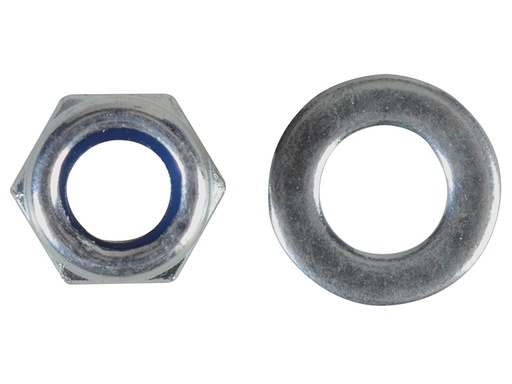 [HIS-175024] FORFPNYL5 - Nyloc Nuts & Washers Zinc Plated M5 ForgePack 40