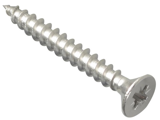 [HIS-175447] FORPOZI540S - Multi-Purpose Pozi Compatible Screw CSK ST S/Steel 5.0 x 40mm Box 200