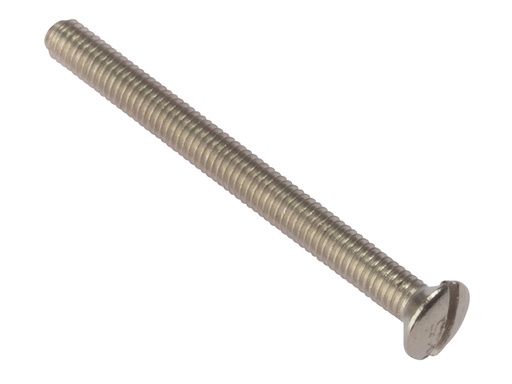 [HIS-175705] FORSS3575NPM - Socket Screw Slotted Raised Head Nickel Plated 3.5 x 75mm Bag 100