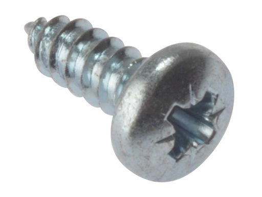 [HIS-175719] FORSTP1210Z - Self-Tapping Screw Pozi Compatible Pan Head ZP 1/2in x 10 Box 200