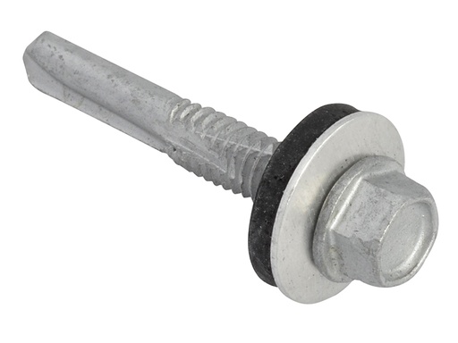 [HIS-175855] FORTFHH5535 - TechFast Hex Head Roofing Screw Self-Drill Heavy Section 5.5 x 35mm Pack 100