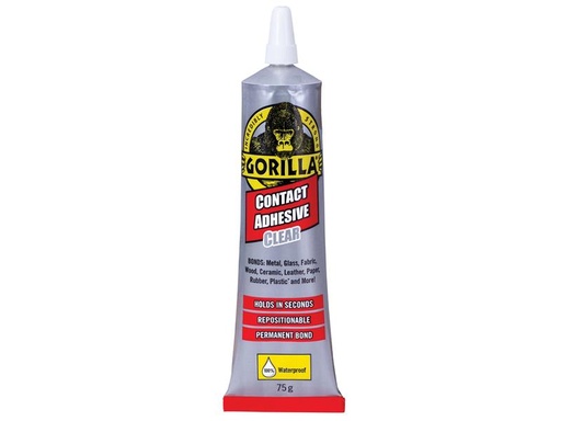 [HIS-176503] GRGCAC75 - Gorilla Contact Adhesive Clear 75g