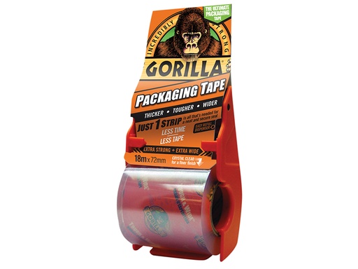 [HIS-176537] GRGPKTAPE18 - Gorilla Packaging Tape 72mm x 18m Dispenser