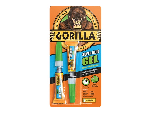 [HIS-176545] GRGSGG23 - Gorilla Superglue Gel 3g (Twin Pack)