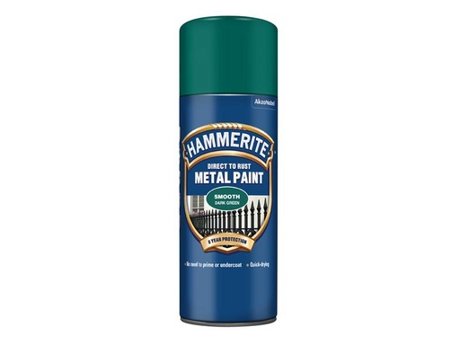 [HIS-178315] HMMSFDGAERO - Direct to Rust Smooth Finish Aerosol Dark Green 400ml