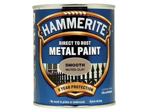 [HIS-178320] HMMSFMC750 - Direct to Rust Smooth Finish Metal Paint Muted Clay 750ml