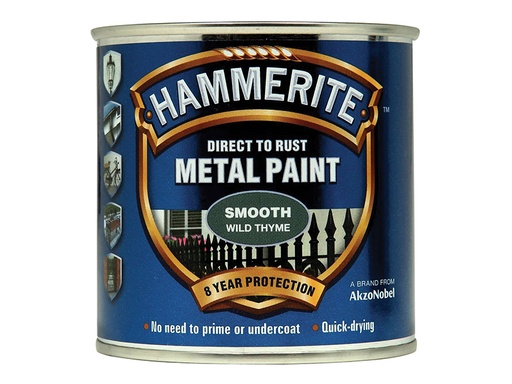 [HIS-178337] HMMSFWT250 - Direct to Rust Smooth Finish Metal Paint Wild Thyme 250ml
