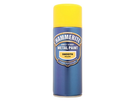 [HIS-178343] HMMSFYAERO - Direct to Rust Smooth Finish Aerosol Yellow 400ml