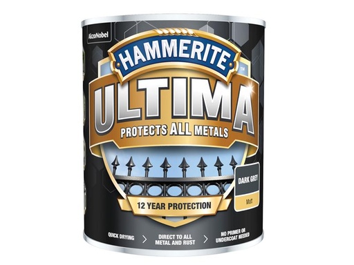 [HIS-178352] HMMUMMDG750 - Ultima Metal Paint Matt Dark Grey 750ml
