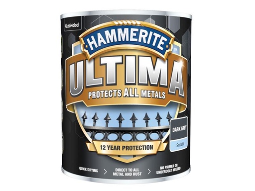 [HIS-178356] HMMUMSDG750 - Ultima Metal Paint Smooth Dark Grey 750ml