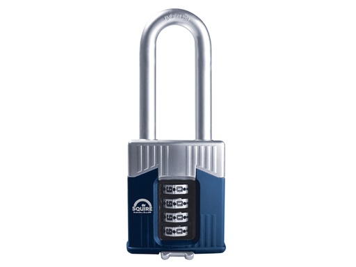 [HIS-178683] HSQWC55LS - Warrior High-Security Long Shackle Combination Padlock 55mm