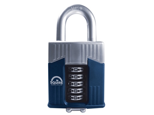 [HIS-178684] HSQWC65 - Warrior High-Security Open Shackle Combination Padlock 65mm
