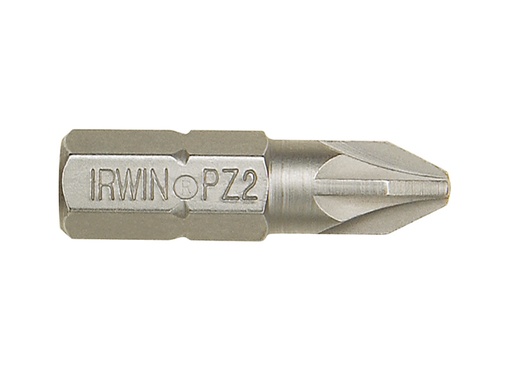 [HIS-179555] IRW10504398 - Screwdriver Bits Pozi PZ2 25mm (Pack 2)